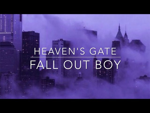 Постер Fall Out Boy - Heaven's Gate